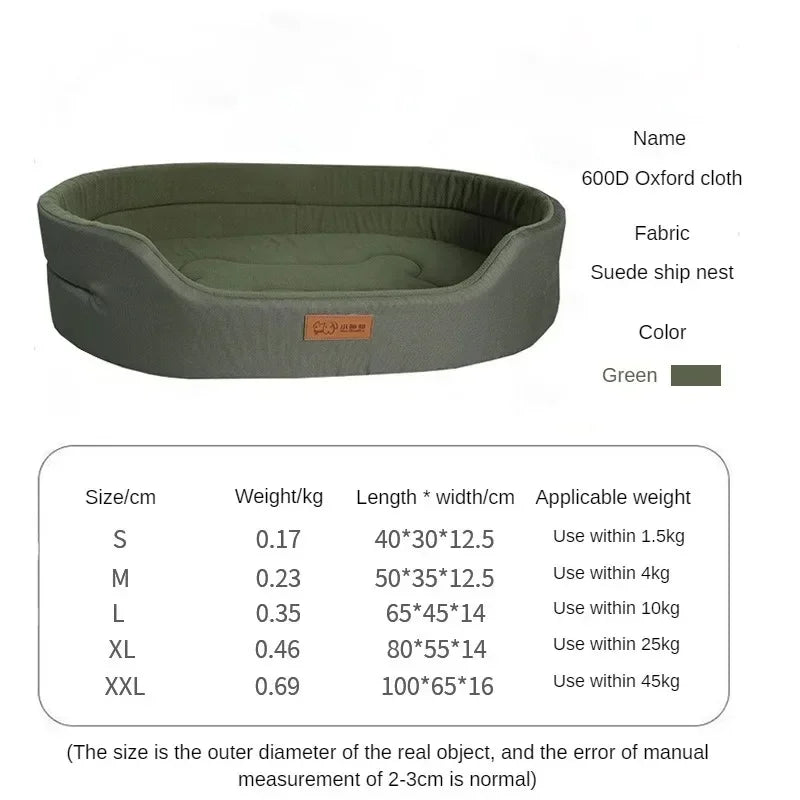 Waterproof Dog Sofa Bed – Anti-Mite, Chew-Resistant Pet Sleeping Mat for Dogs & Cats