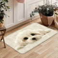 Maltese Dog Mat – Soft Anti-Slip Rug for Dog Lovers
