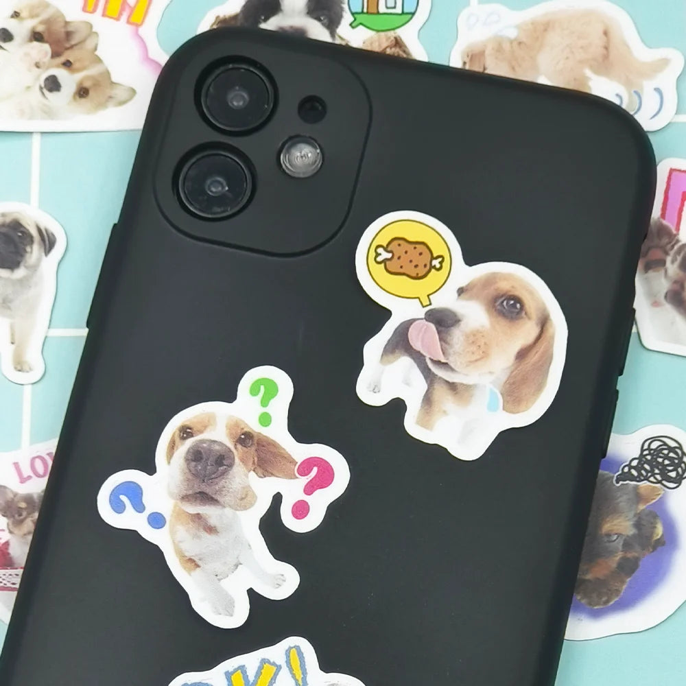 Funny Dog Sticker Pack – 40 Cute & Hilarious Dog Stickers
