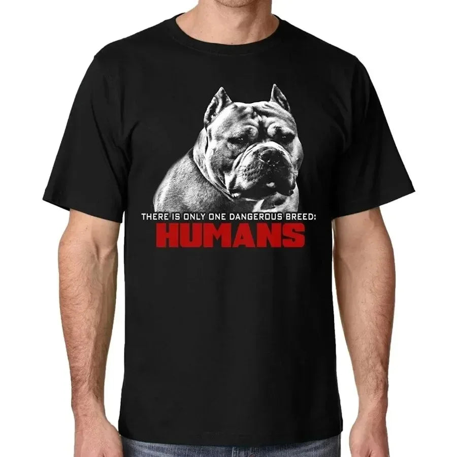 American Bully & Pit Bull T-Shirt — Dangerous Breed Dog Tee