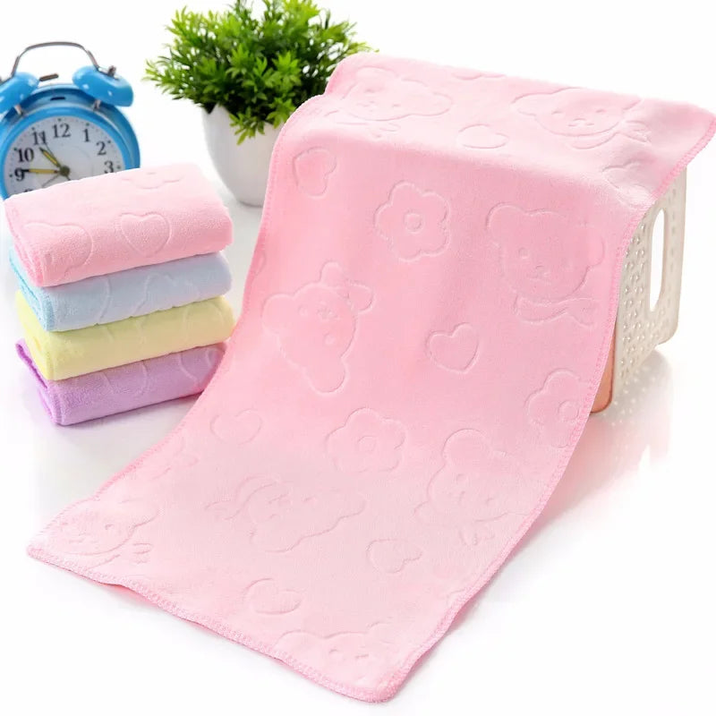 Microfiber Pet Bath Towel – Super Absorbent Dog & Cat Drying Towel (35x70cm)