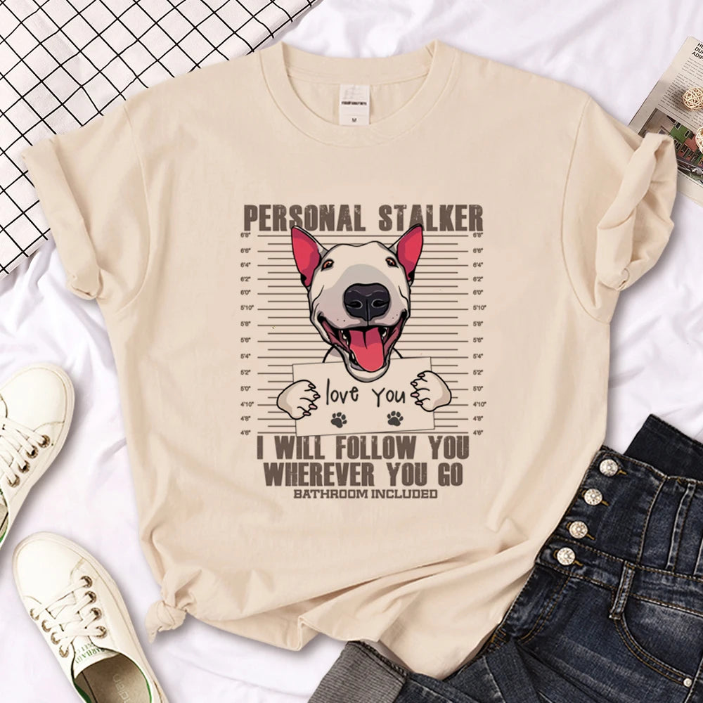 Bull Terrier Graphic T-Shirt – Funny Dog Lover Tee