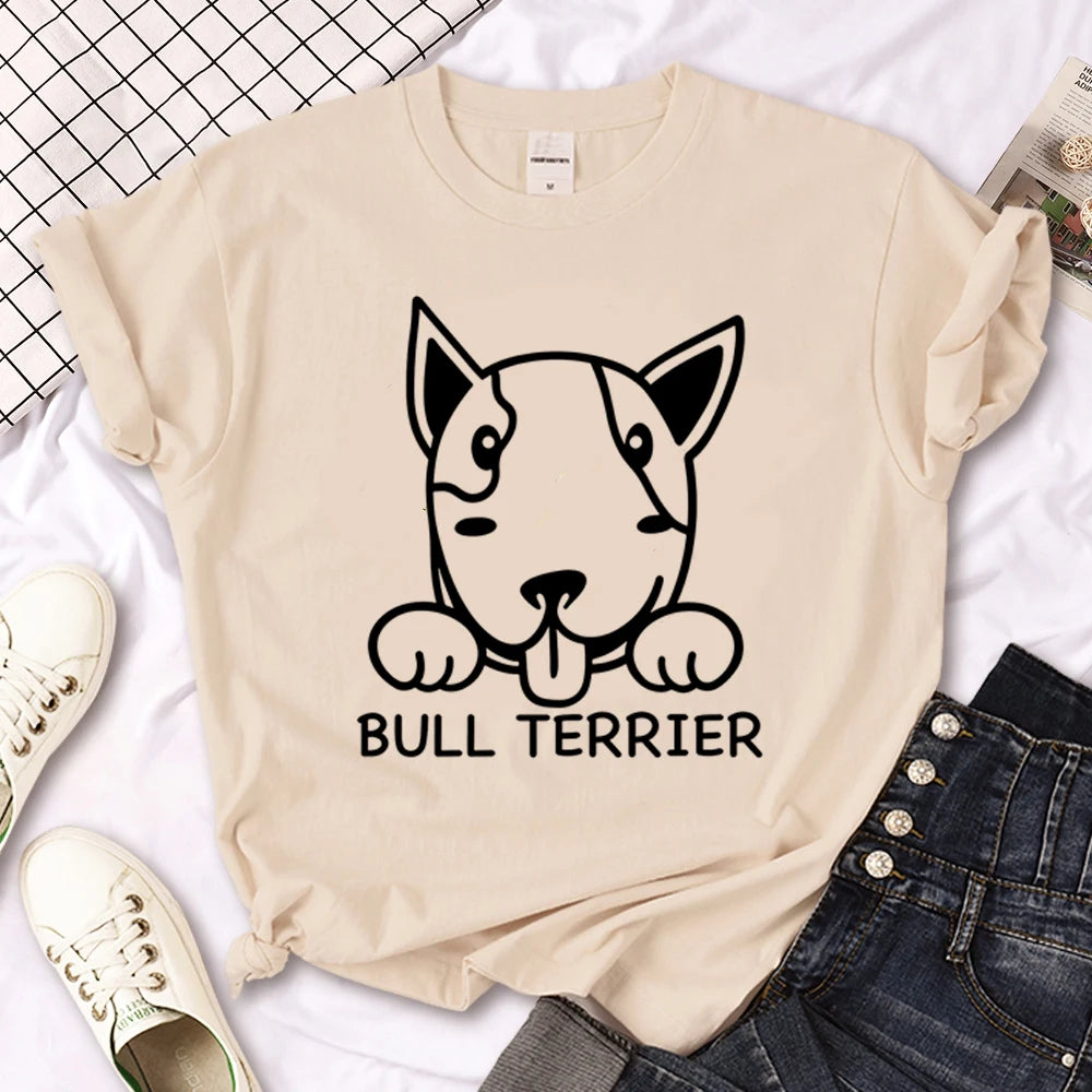Bull Terrier Graphic T-Shirt – Funny Dog Lover Tee