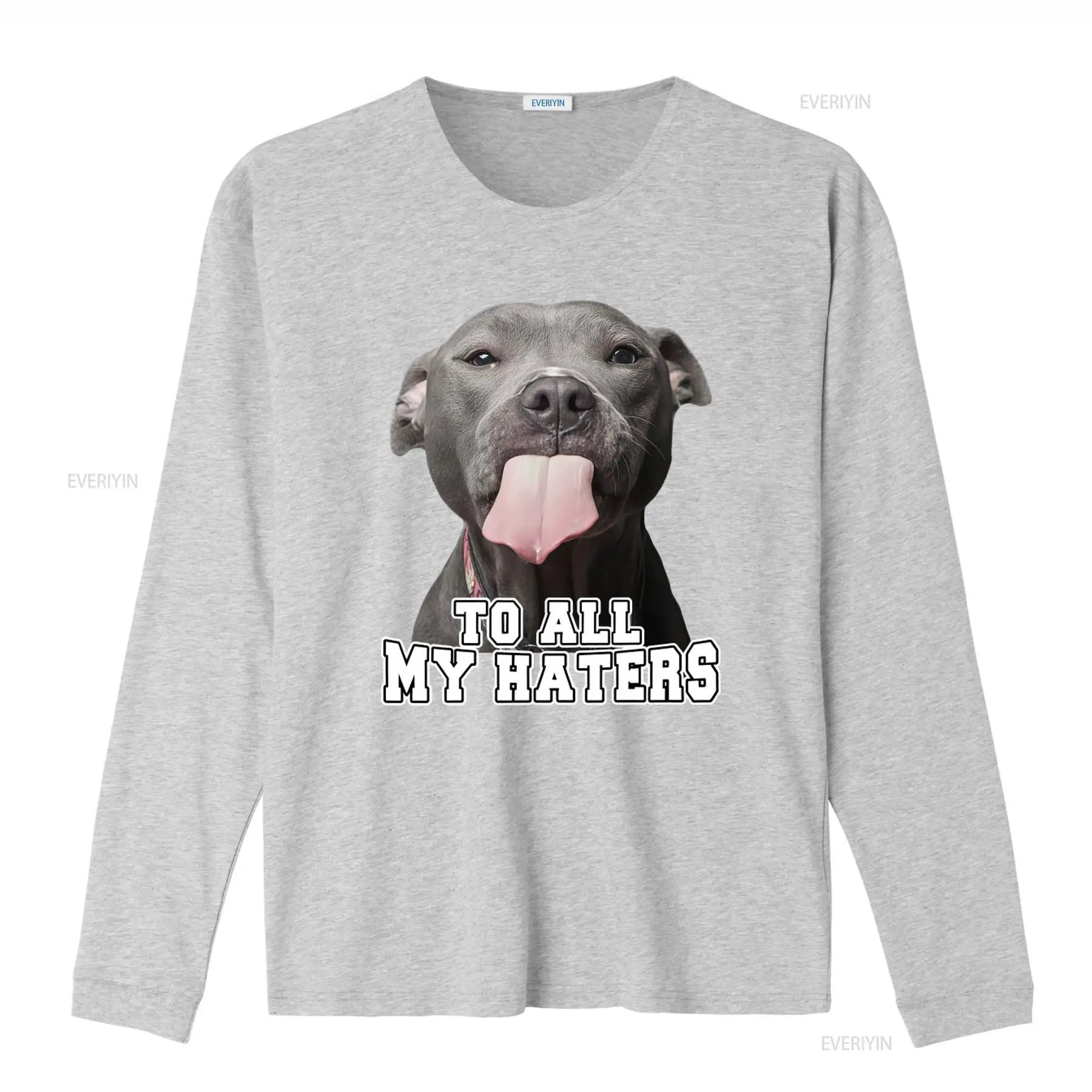 To All My Haters – Funny Pitbull T-Shirt for Dog Lovers