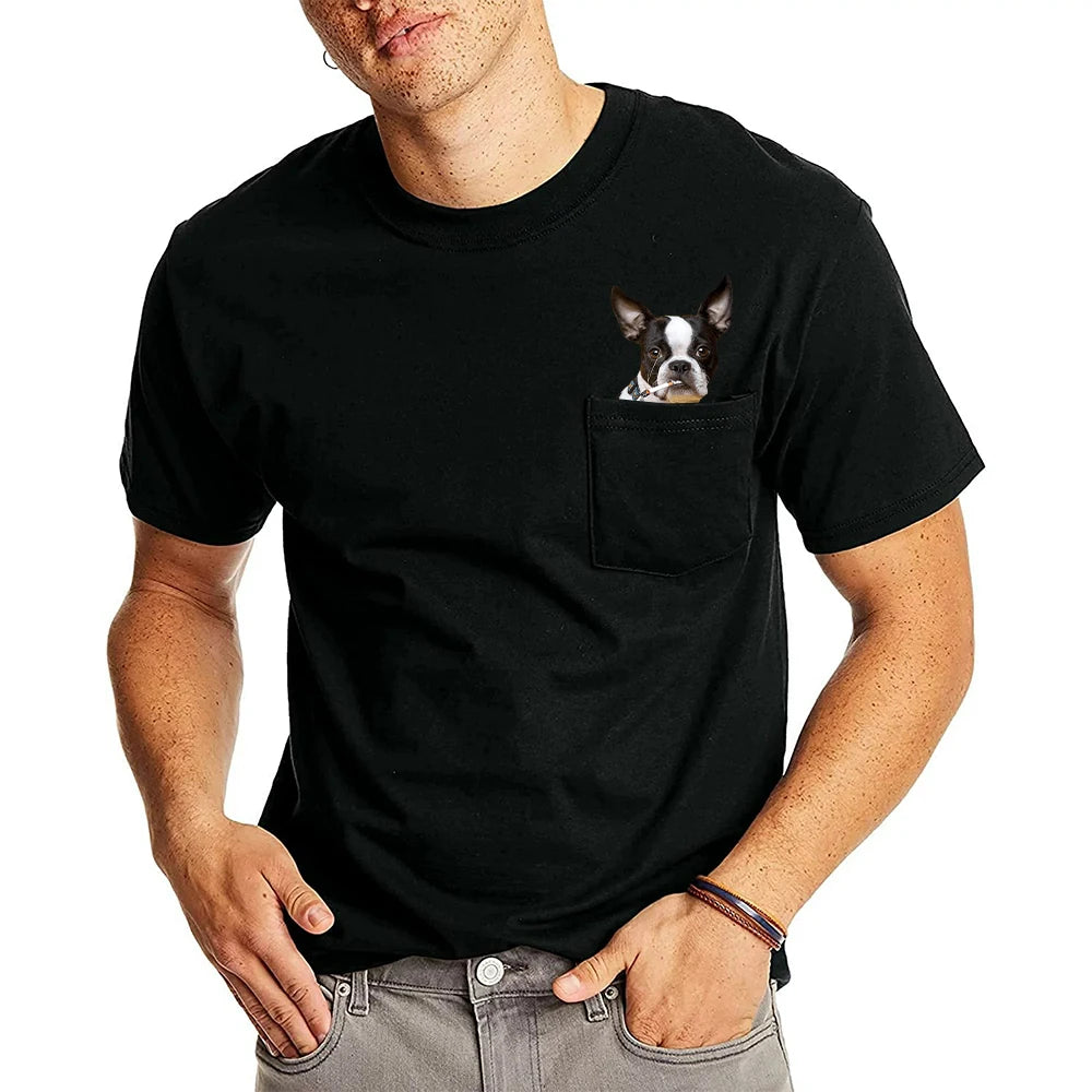 French Bulldog Smoking & Middle Finger Print T-Shirt – Funny Dog Lover Tee