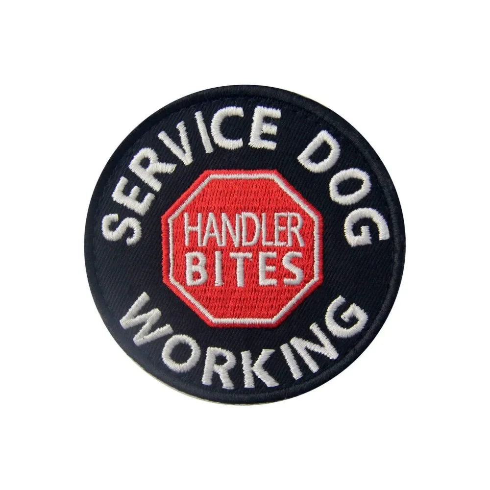 Service Dog Embroidery Patch – Do Not Pet, Medical Alert & Tactical Hook & Loop Patches