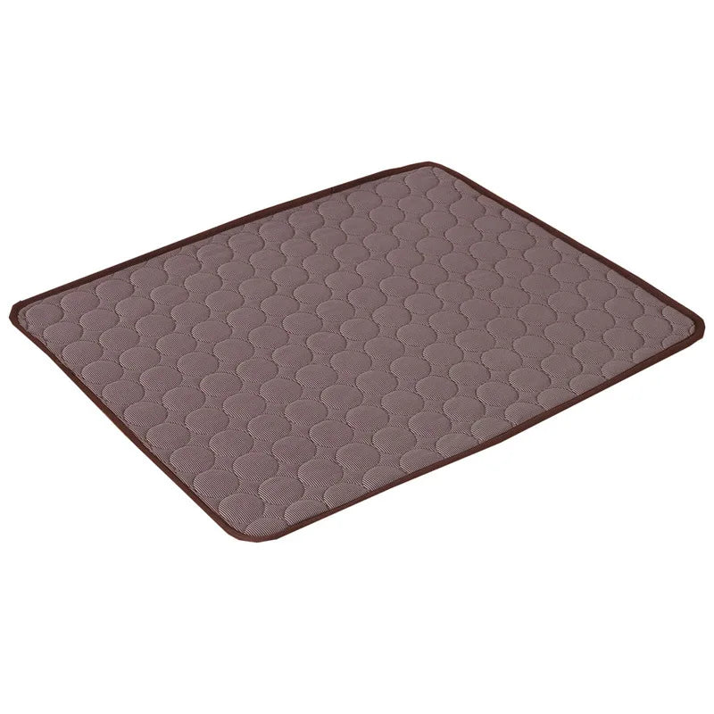 Cool Down Pet Cooling Mat — Breathable Dog & Cat Bed Blanket (XS–XXL)
