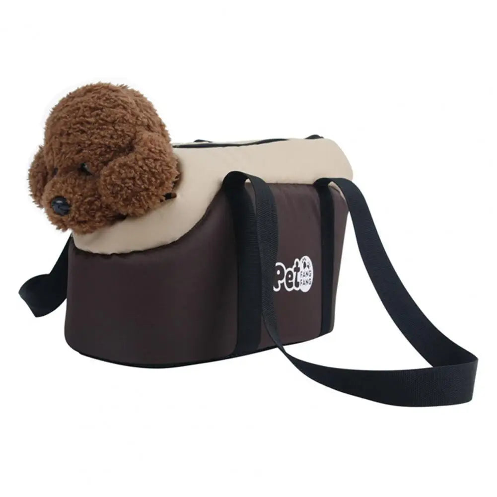 Soft-Sided Pet Carrier Bag — Breathable Travel Tote for Small Dogs & Cats