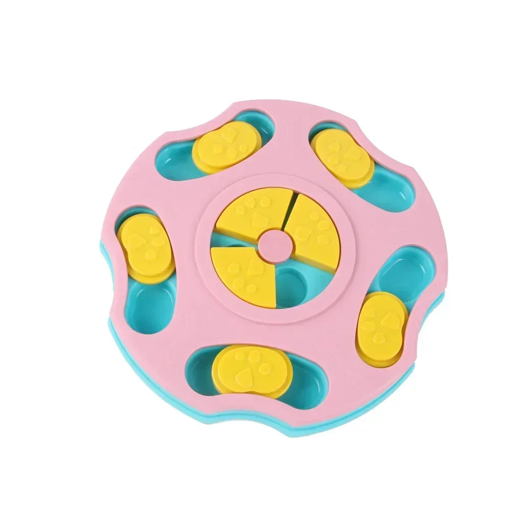 Dog Slow Feeder Puzzle Bowl — IQ Training & Anti-Gulping Food Dispenser