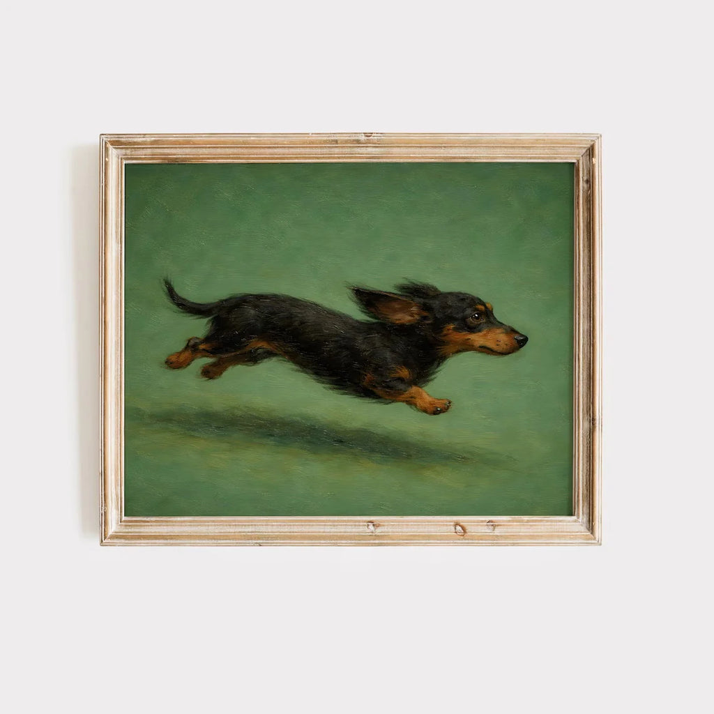 Dachshund Wall Art Print — No Frame