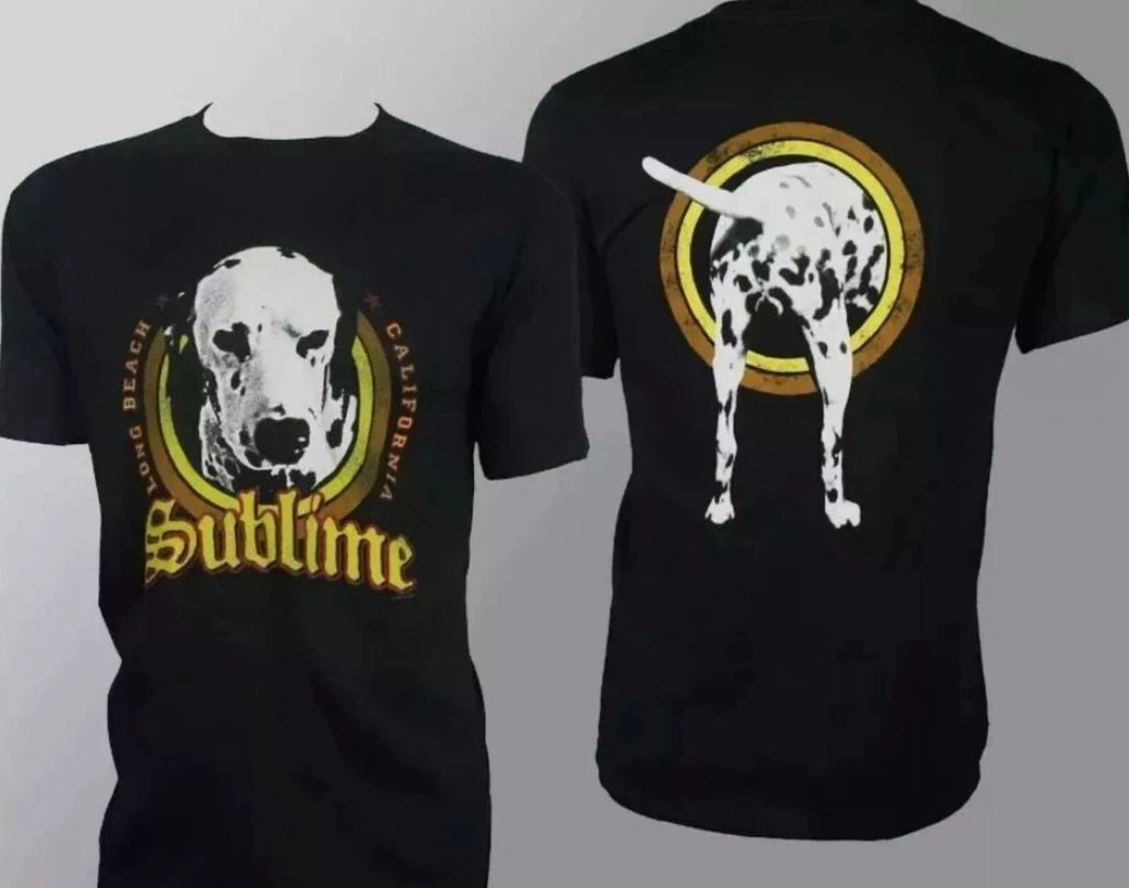 Sublime Lou Dog T-Shirt — Dalmatian Peeking Through