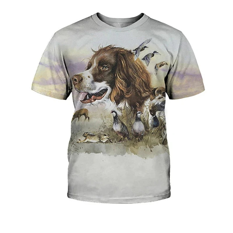 Hunting Dog Graphic T-Shirt – Choose Your Breed, Own Your Style