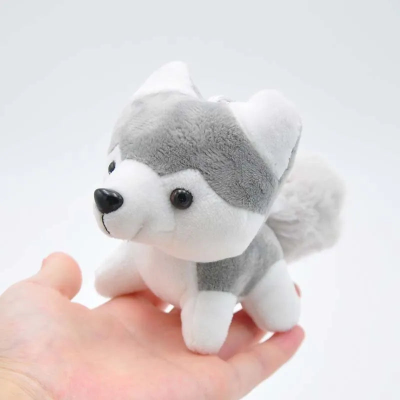 Husky Plush Stuffed Toy – Cute Simulation Husky Dog Doll (10/20cm)