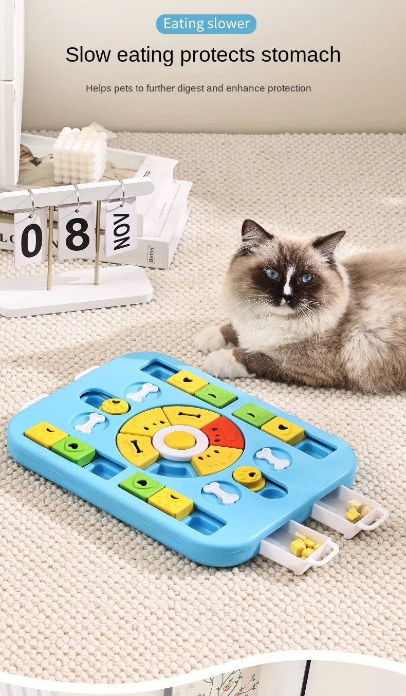 Interactive Dog Puzzle Toy — Enrichment & Training for Smart Dogs