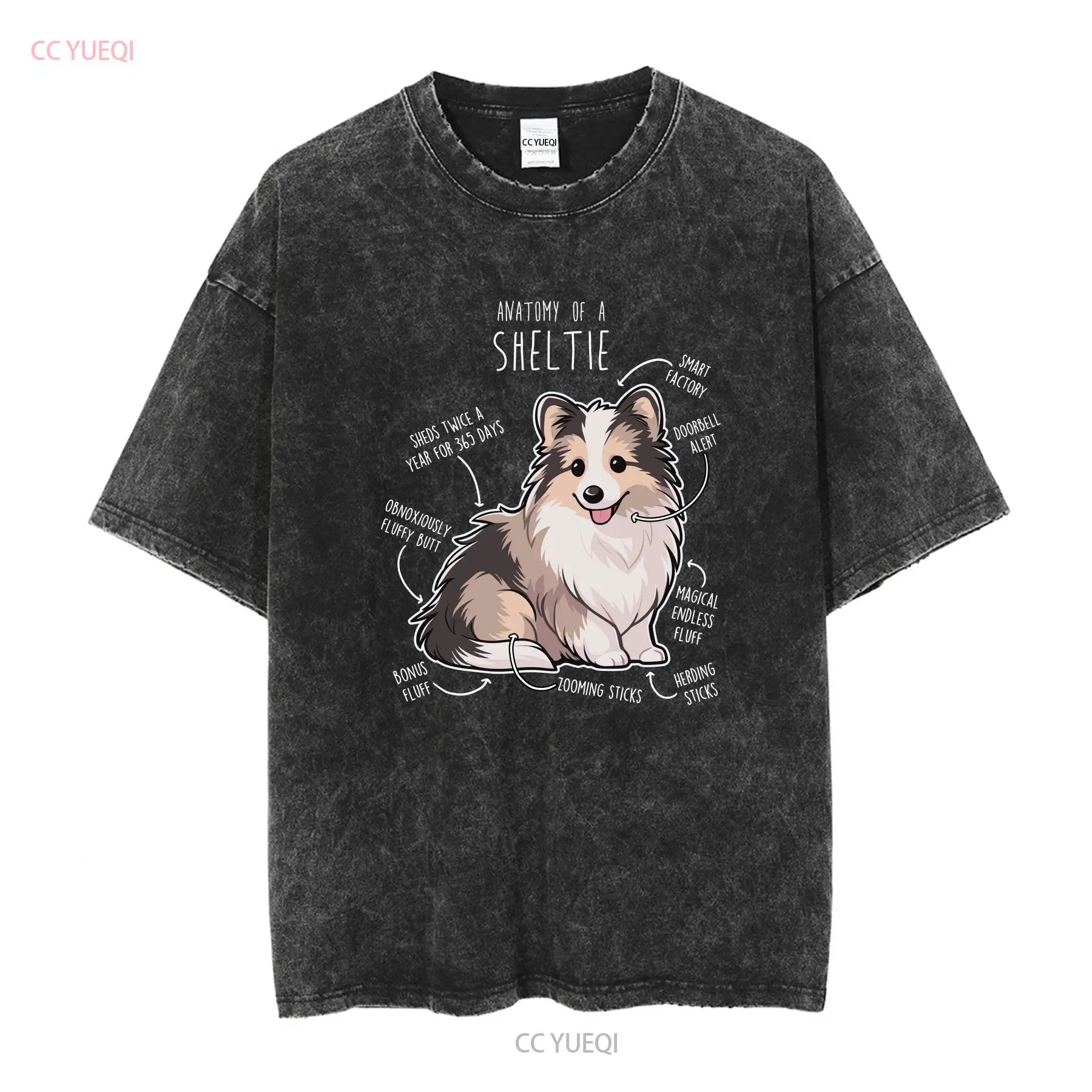 Sheltie Dog Lover T-Shirt — Shetland Sheepdog Mom & Dad Tee
