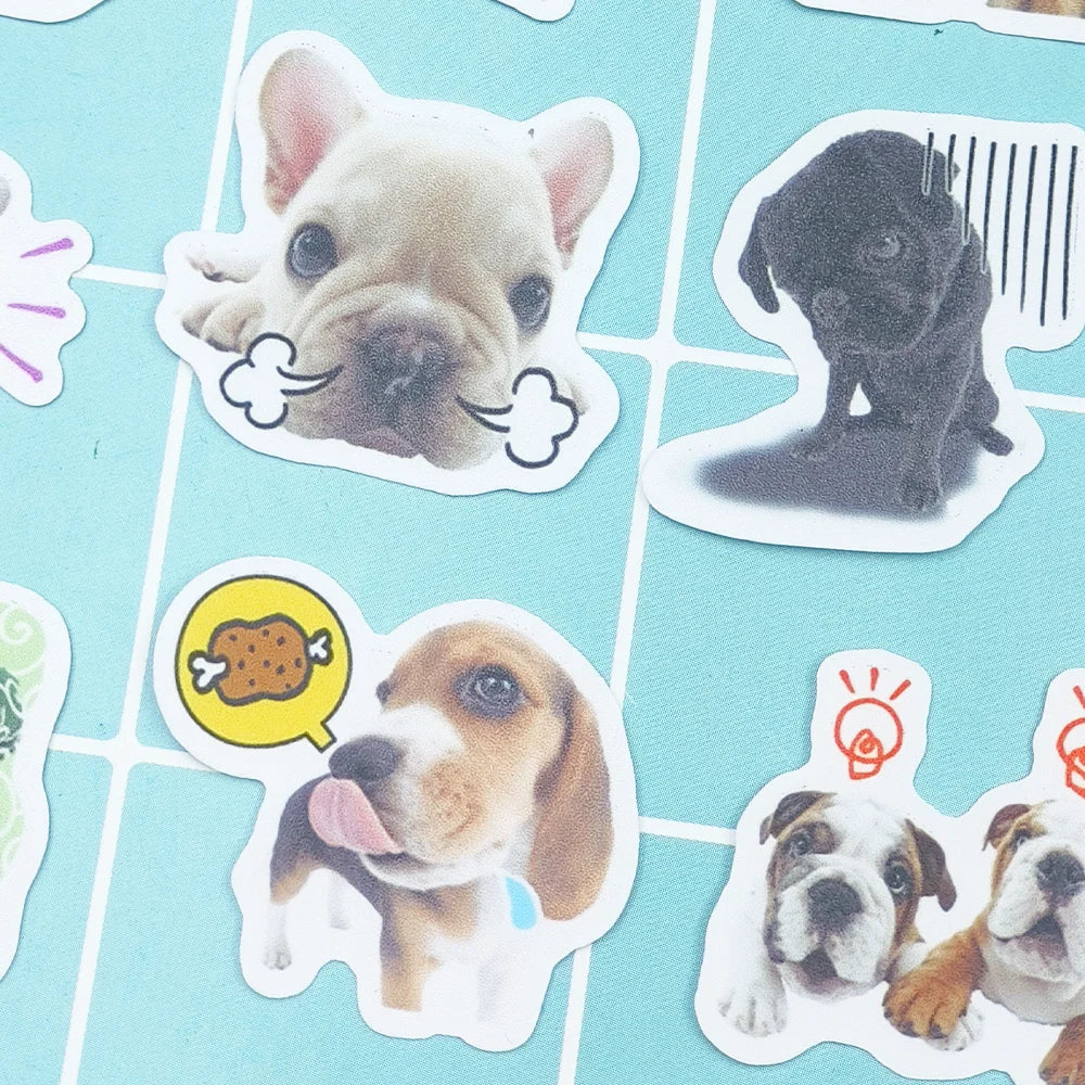 Funny Dog Sticker Pack – 40 Cute & Hilarious Dog Stickers