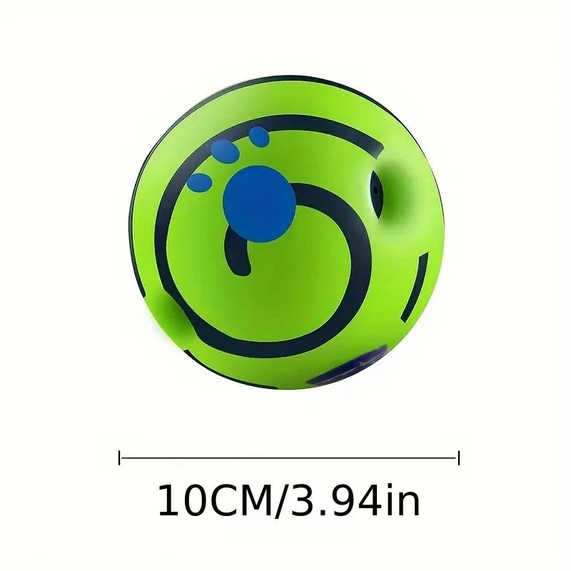 Interactive Giggle Ball Dog Toy — IQ Training & Mental Stimulation