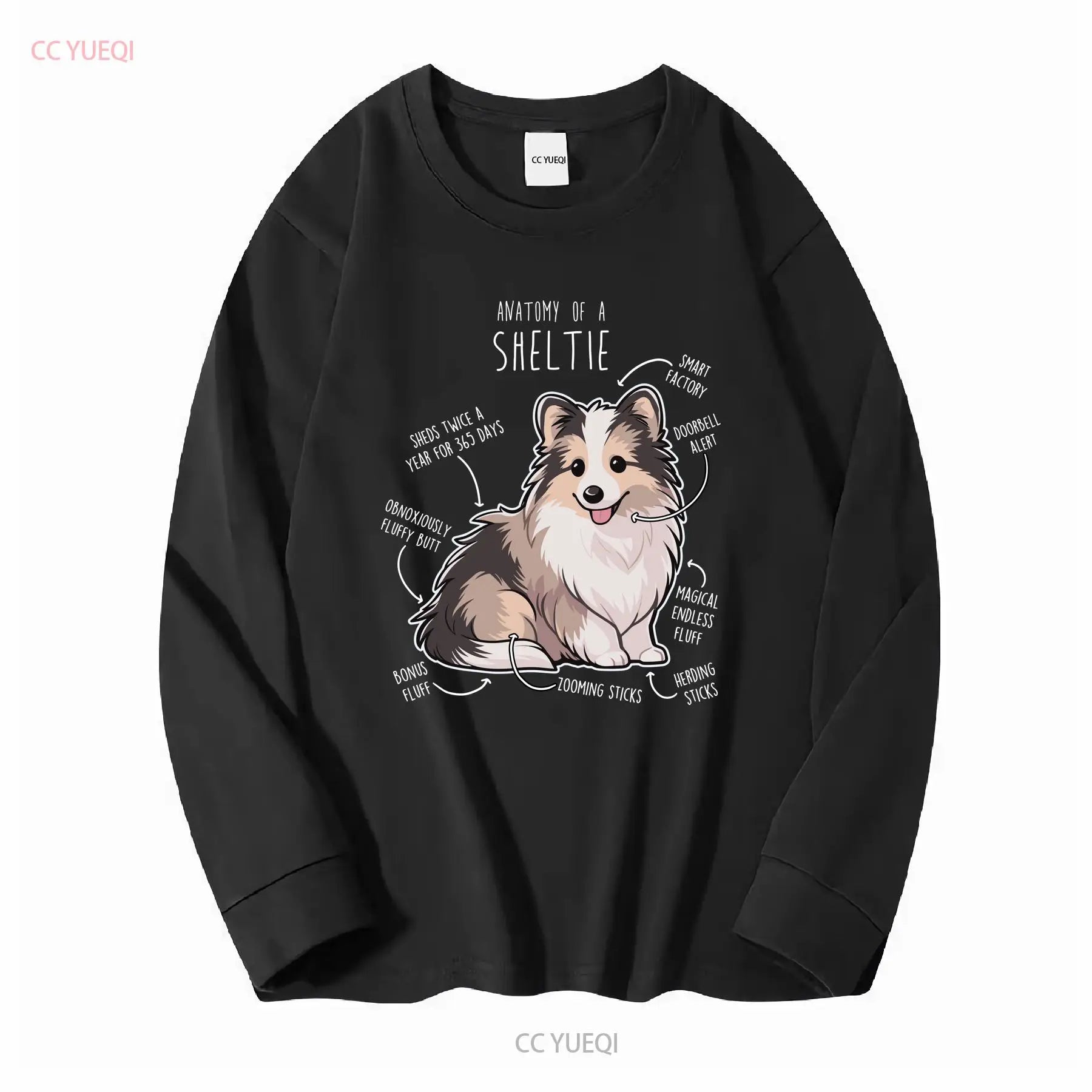 Sheltie Dog Lover T-Shirt — Shetland Sheepdog Mom & Dad Tee