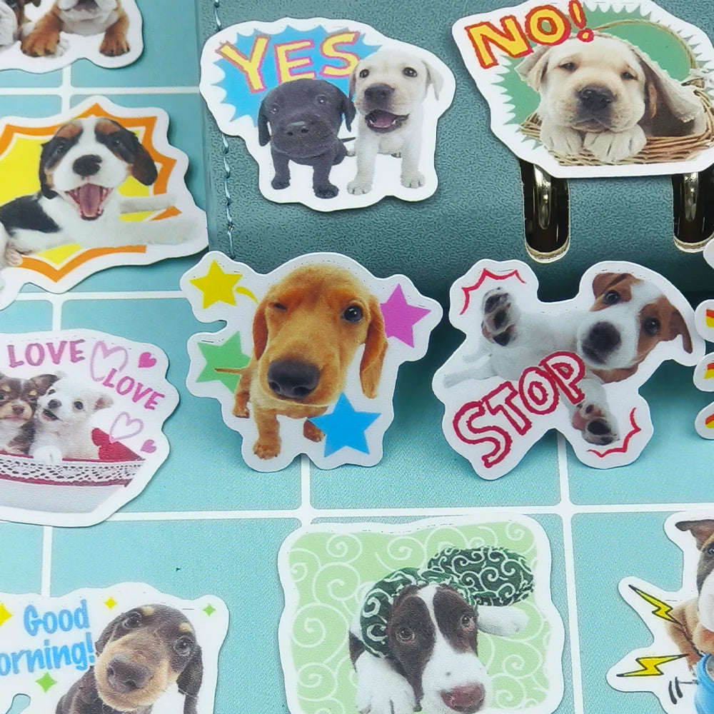 Funny Dog Sticker Pack – 40 Cute & Hilarious Dog Stickers
