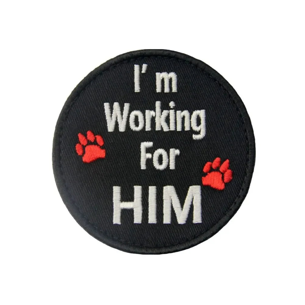 Service Dog Embroidery Patch – Do Not Pet, Medical Alert & Tactical Hook & Loop Patches
