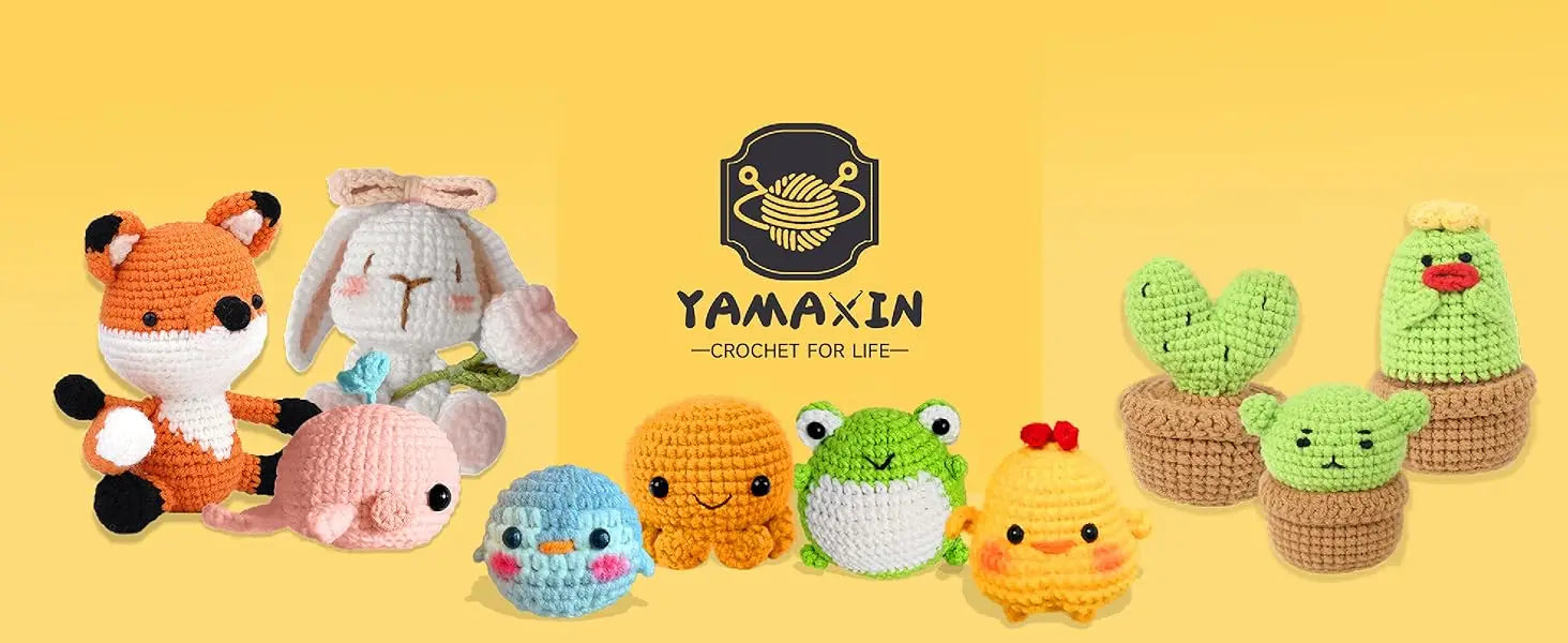Balloon Dog Crochet Kit for Beginners — Amigurumi Starter Set