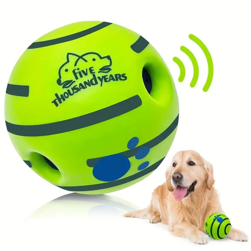 Interactive Giggle Ball Dog Toy — IQ Training & Mental Stimulation