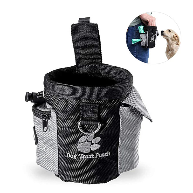 Dog Training Treat Pouch with Waste Bag Holder