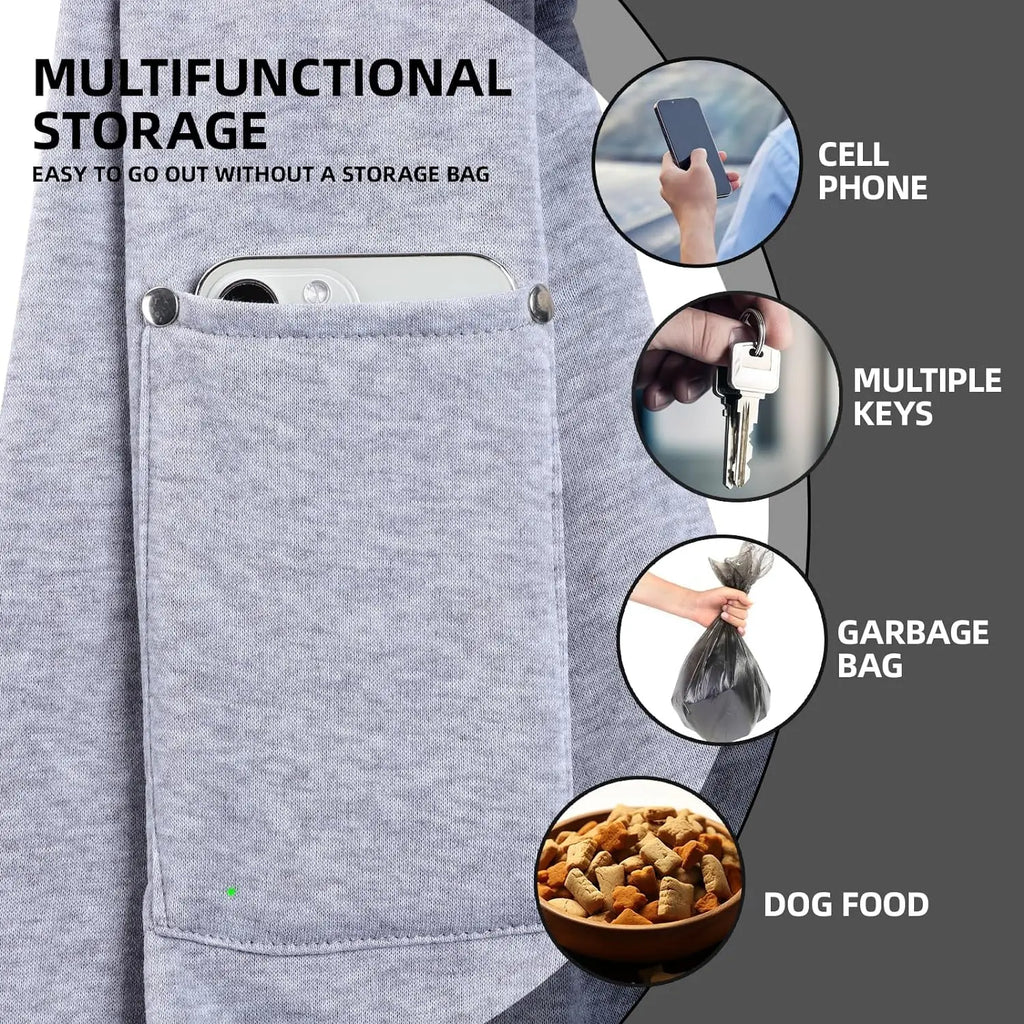 Dog Carrier Sling — Hands-Free Pet Sling for Small Dogs & Cats