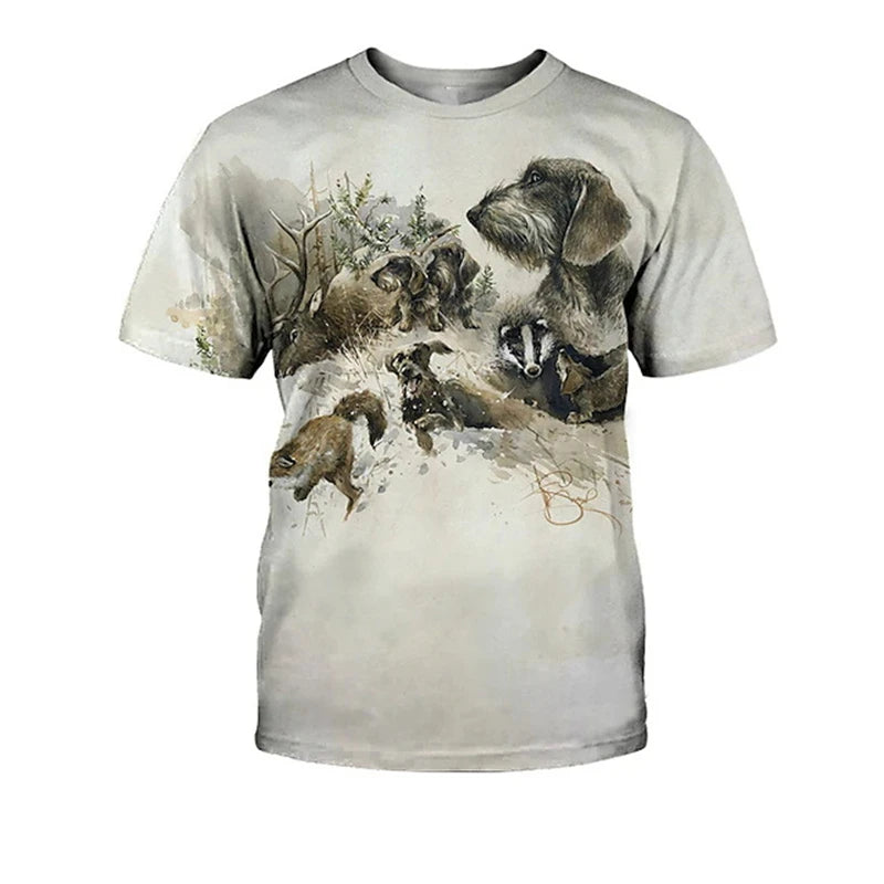 Hunting Dog Graphic T-Shirt – Choose Your Breed, Own Your Style