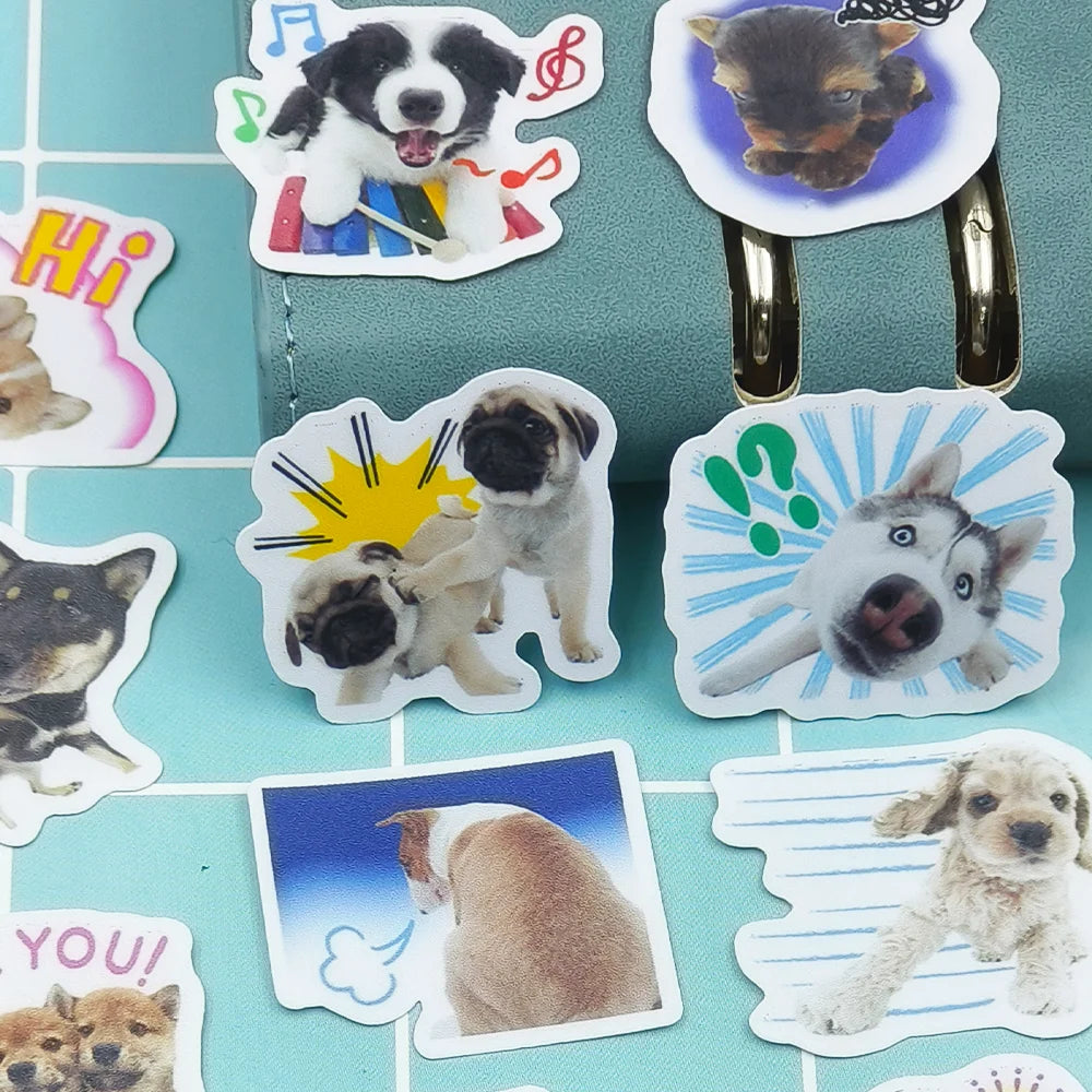 Funny Dog Sticker Pack – 40 Cute & Hilarious Dog Stickers