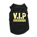 Funny Letter Print Dog Shirts for Small Dogs – Soft Breathable Summer Pet T-Shirts