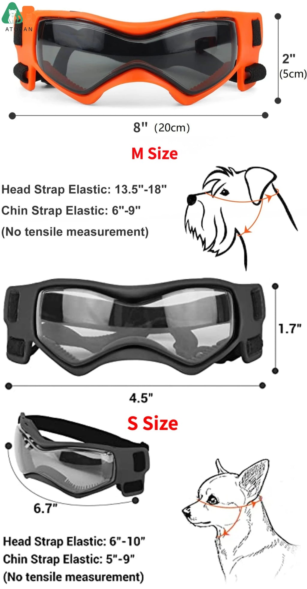 Dog Motorcycle Helmet & Goggles Set – Protective Riding Gear for Small Dogs