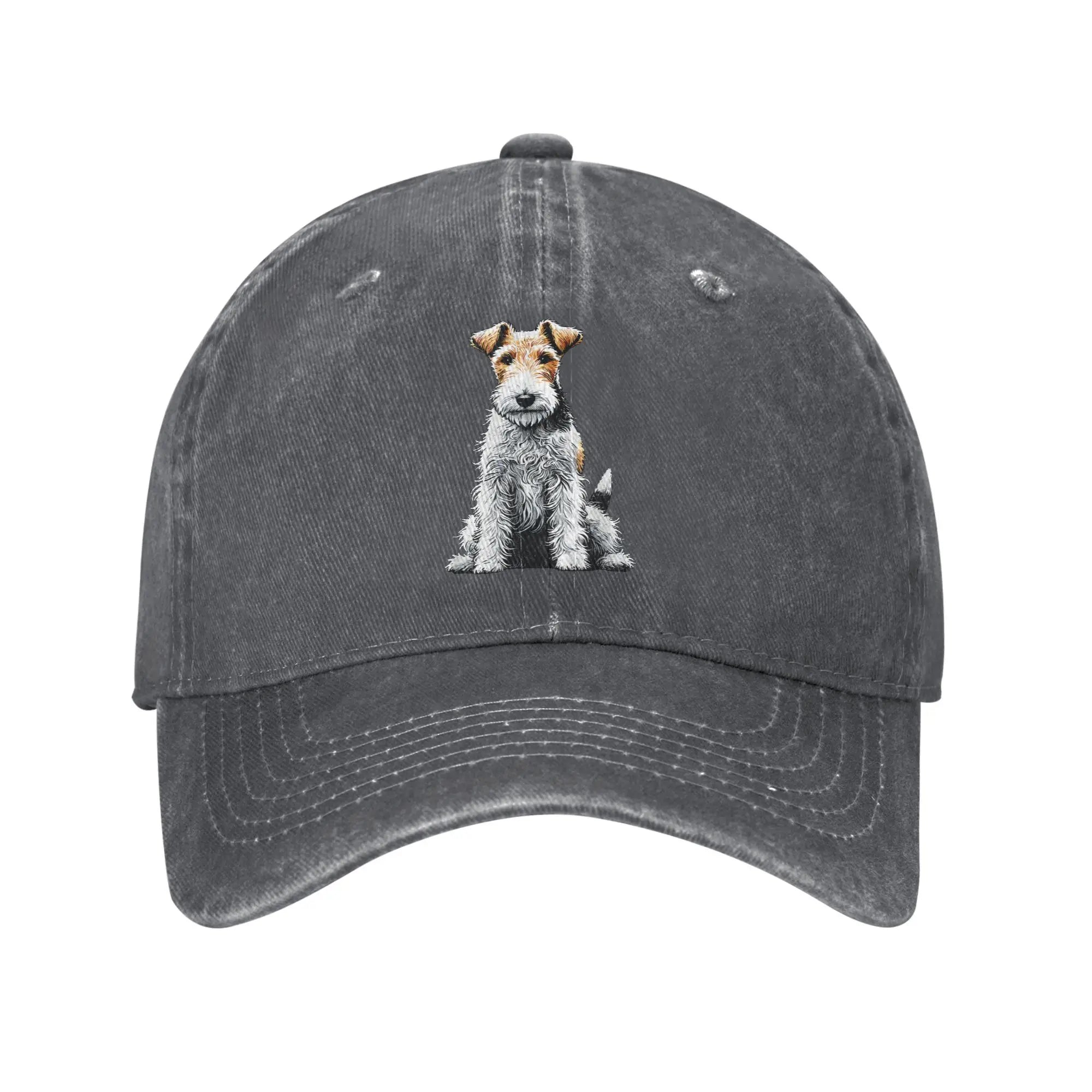 Wire Fox Terrier Baseball Cap — Unisex Trucker Hat