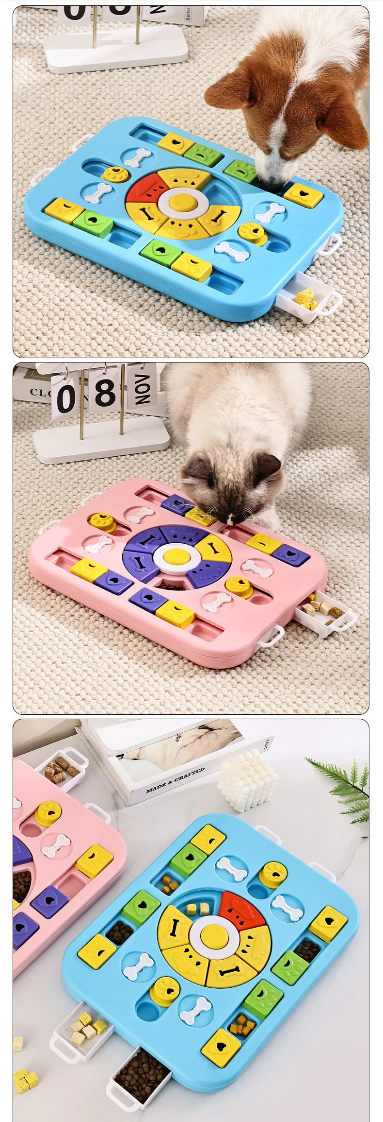 Interactive Dog Puzzle Toy — Enrichment & Training for Smart Dogs