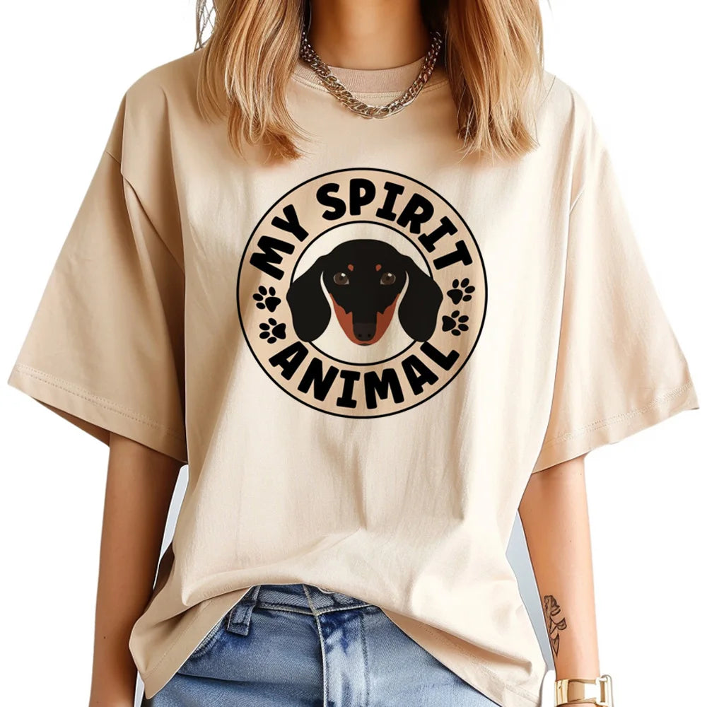 Funny Dachshund Print T-Shirt – Cute Dog Lover Tee