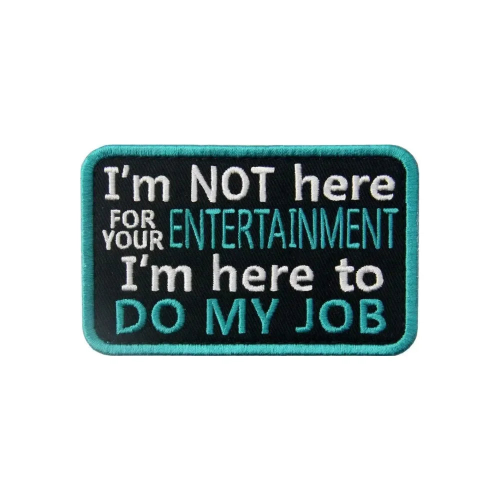 Service Dog Embroidery Patch – Do Not Pet, Medical Alert & Tactical Hook & Loop Patches