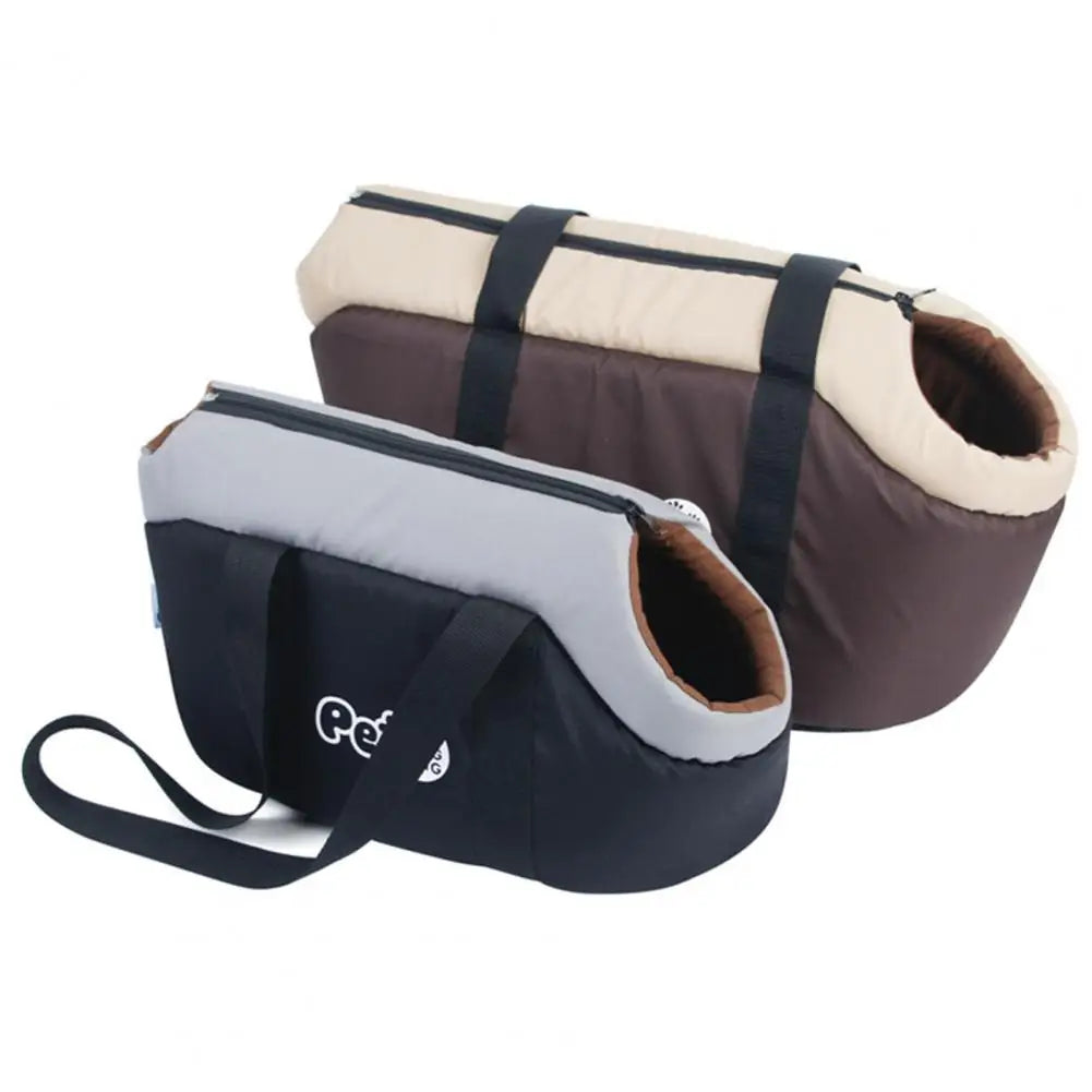 Soft-Sided Pet Carrier Bag — Breathable Travel Tote for Small Dogs & Cats