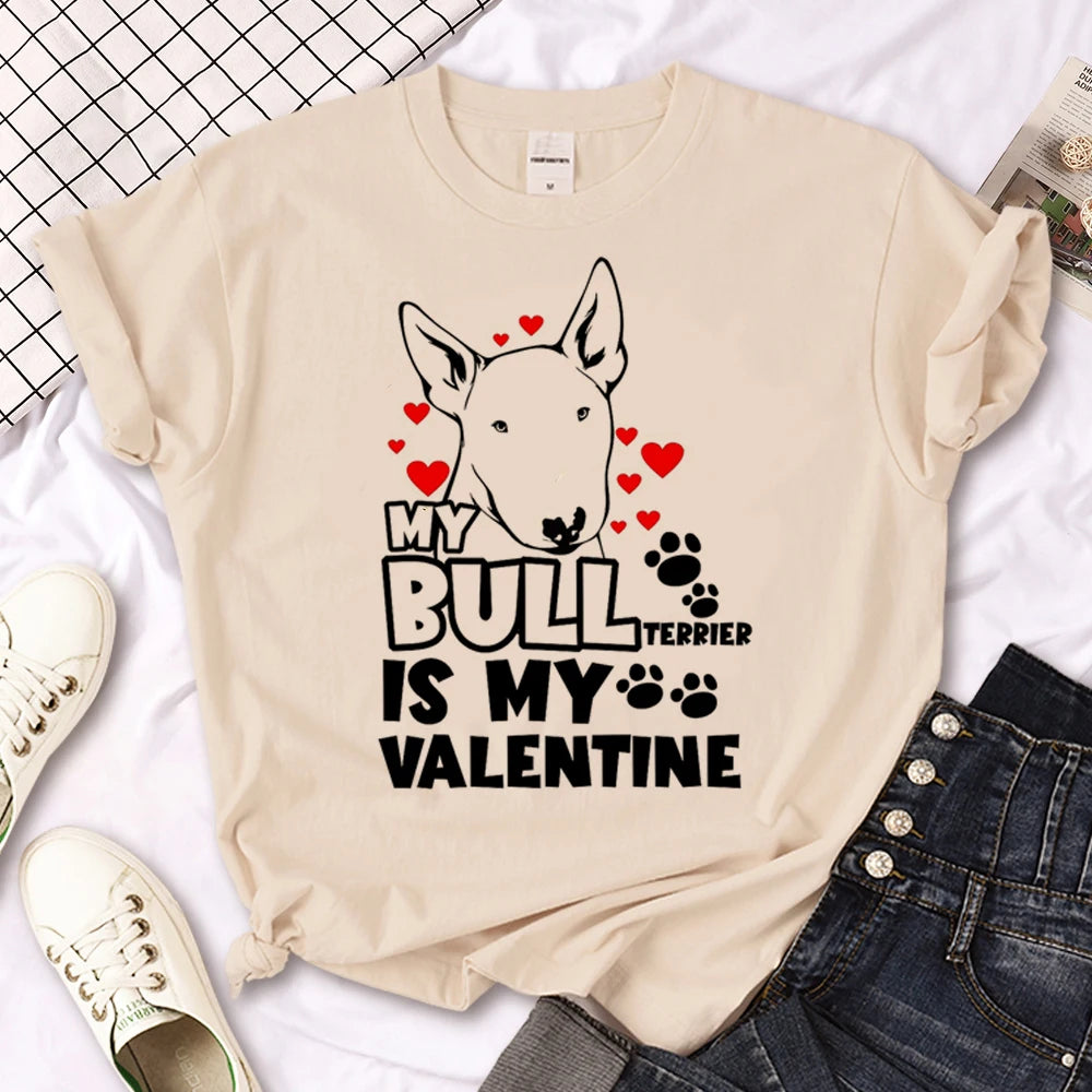 Bull Terrier Graphic T-Shirt – Funny Dog Lover Tee