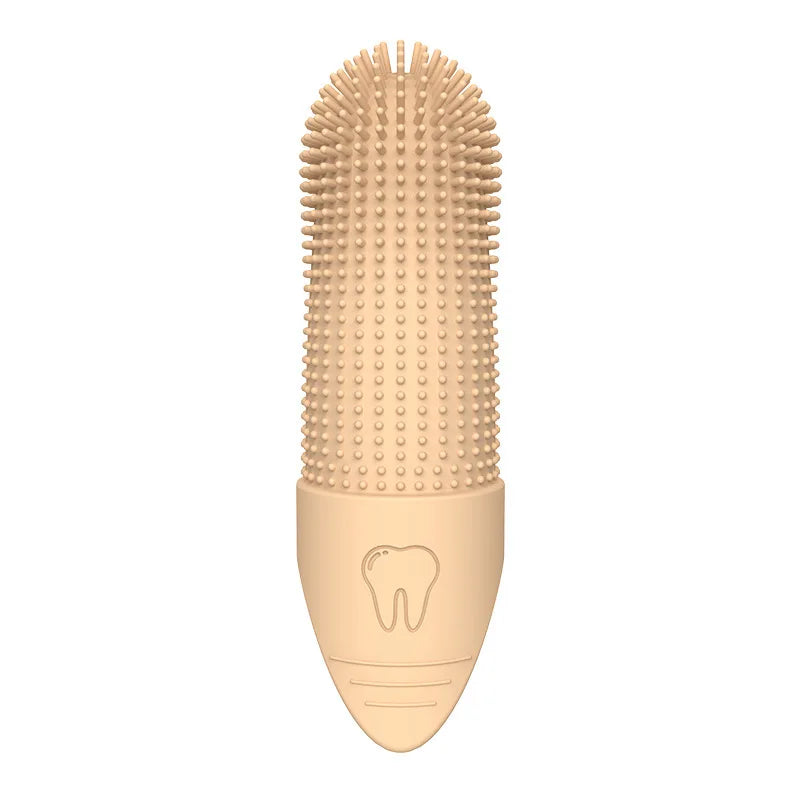 Dog Finger Toothbrush 360° — Food Grade Silicone Dental Care for Dogs & Cats