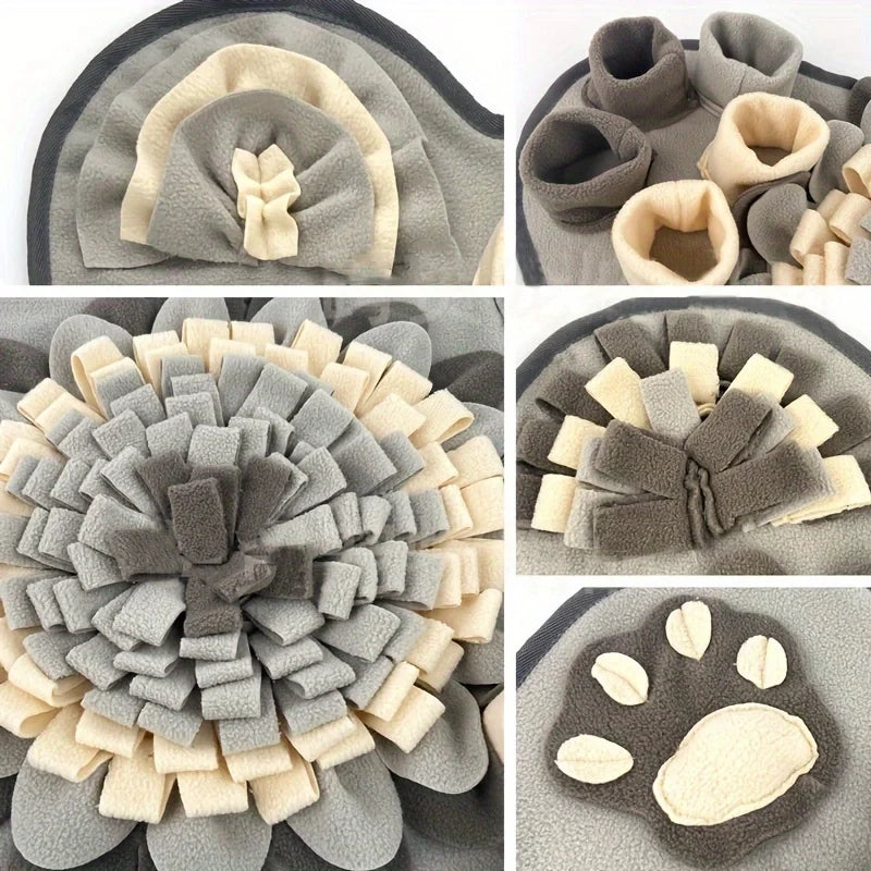 Dog Sniffing Mat — Interactive Slow Feeder & Foraging Training Pad