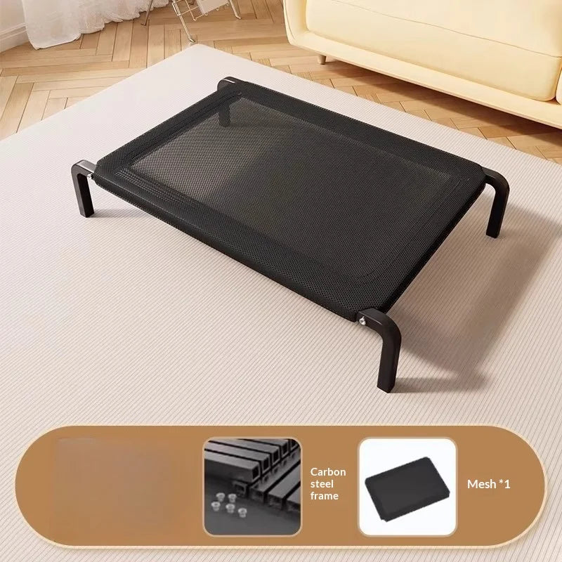 Elevated Raised Dog Cot — Waterproof Chew-Proof Outdoor & Indoor Pet Bed (S–XL)