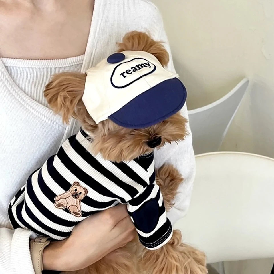 Dog Summer T-Shirt — Soft Pullover for Small Dogs & Cats (XS–XL)