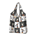 Greyhound Tote Bag — All-Over Print Sighthound Shopping Bag