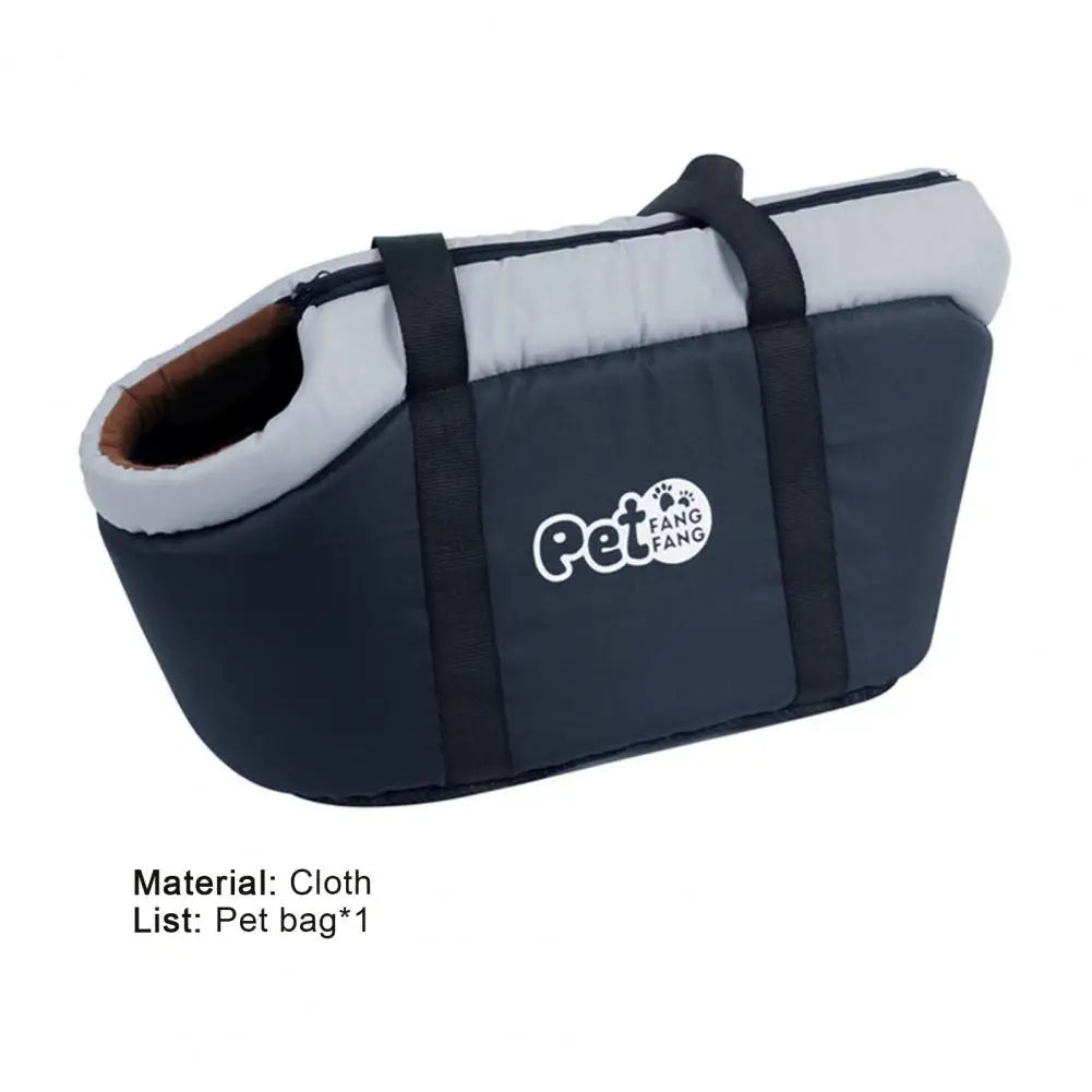 Soft-Sided Pet Carrier Bag — Breathable Travel Tote for Small Dogs & Cats