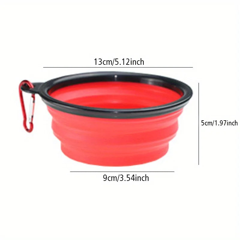 Foldable Dog Travel Bowl