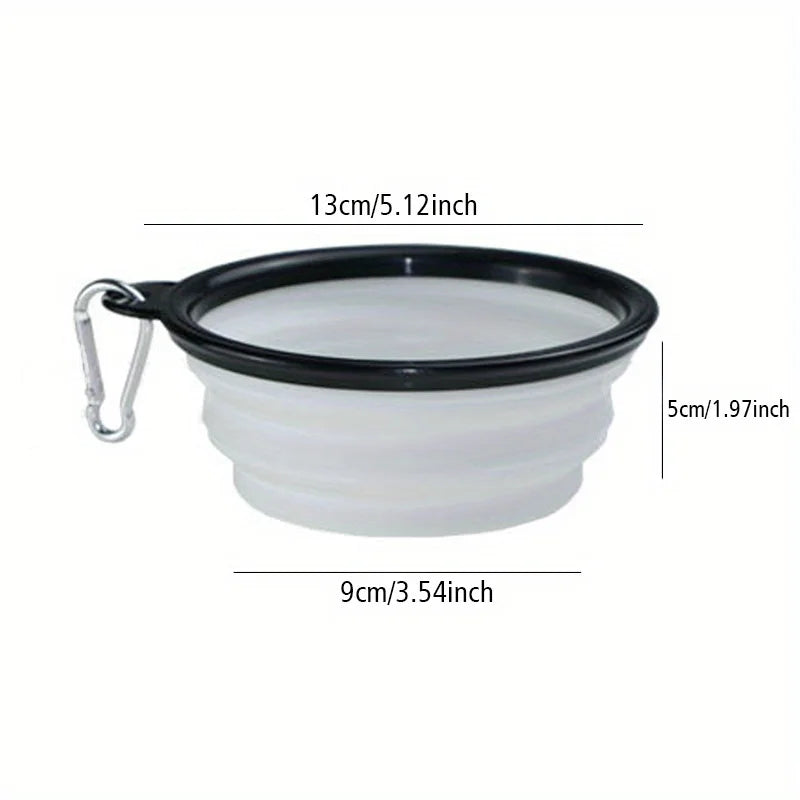 Foldable Dog Travel Bowl