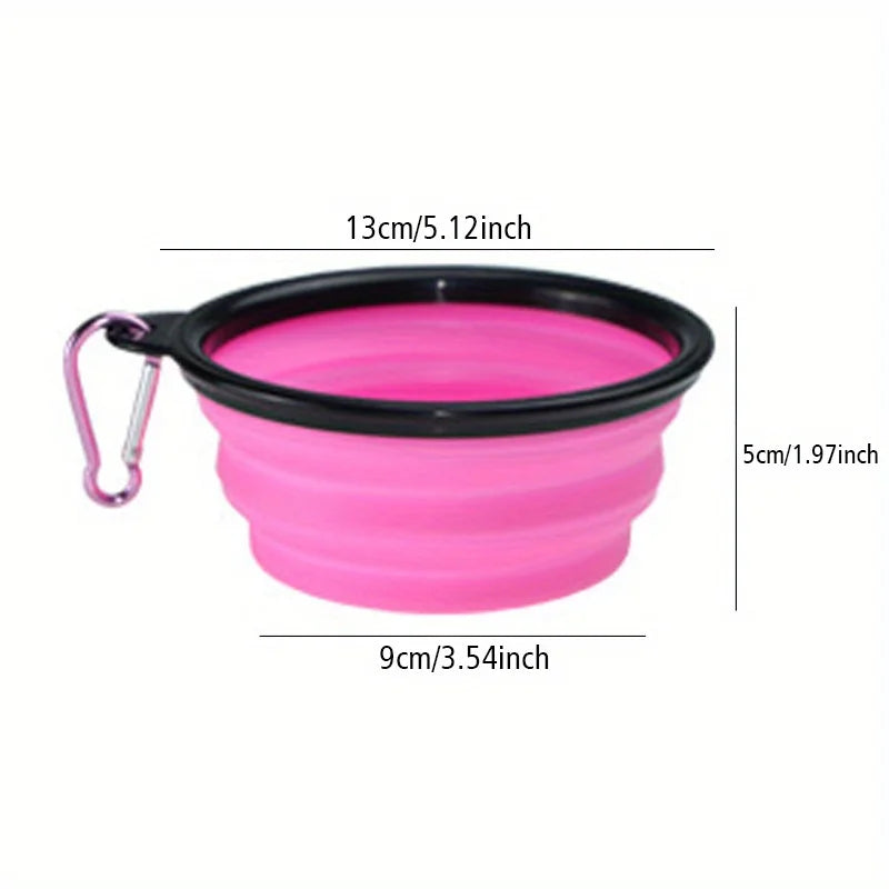 Foldable Dog Travel Bowl