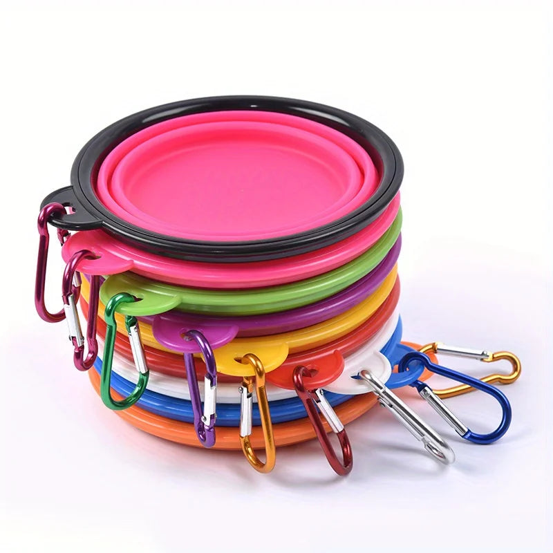 Foldable Dog Travel Bowl