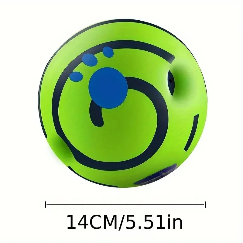 Interactive Giggle Ball Dog Toy — IQ Training & Mental Stimulation