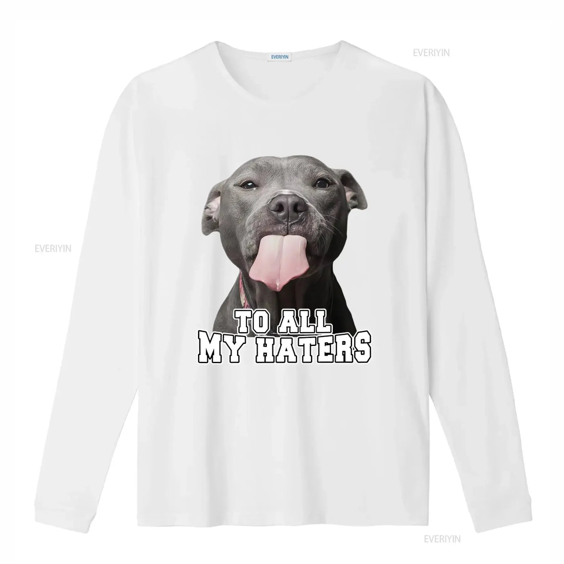 To All My Haters – Funny Pitbull T-Shirt for Dog Lovers